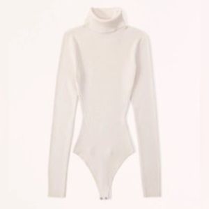 Abercrombie LuxeLoft Turtleneck Bodysuit